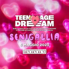 Teenage Dream alla Discoteca Mamamia di Senigallia
