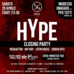 Closing Party Hype al Nyx Club Ancona