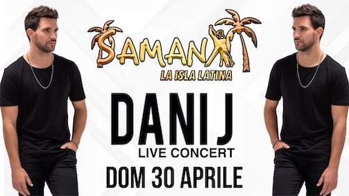 Dani J live al Samanà Ciao Ciao Minuit a Colbuccaro di Corridonia