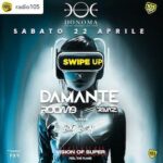 Radio 105 Swipe Up con Andrea Damante al Donoma di Civitanova