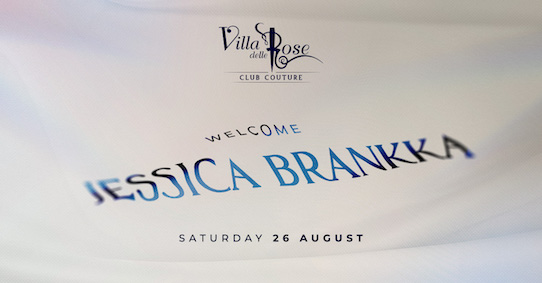 Guest dj Jessica Brankka alla Villa delle Rose di Riccione
