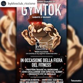 Gymtok alla Discoteca Byblos di Riccione