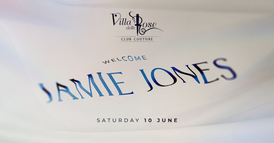Jamie Jones alla Villa delle Rose Riccione