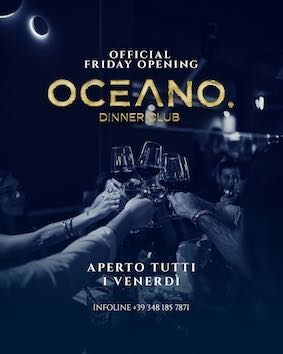 Oceano dinner club di Milano Marittima, lo show