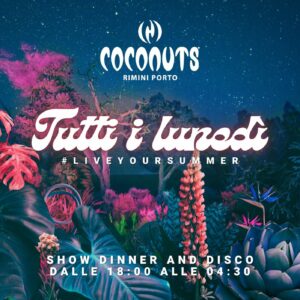 Una nuova settimana ricca di eventi al Coconuts