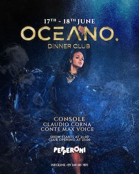 Oceano dinner club Milano Marittima, dj Claudio Corna