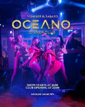 Luglio 2023 all'Oceano dinner club di Milano Marittima