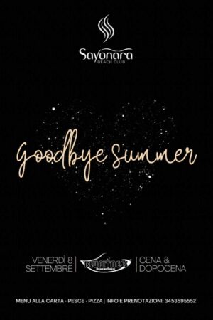 Goodbye Summer al Sayonara di Tortoreto