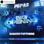 Pepas Big Opening alla Discoteca Bollicine di Riccione