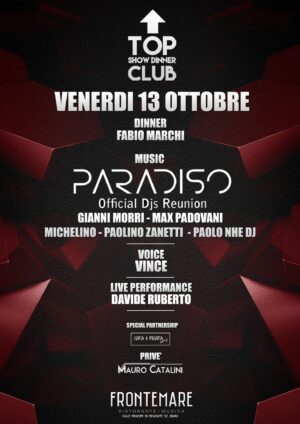 Reunion Paradiso al Top Club di Rimini