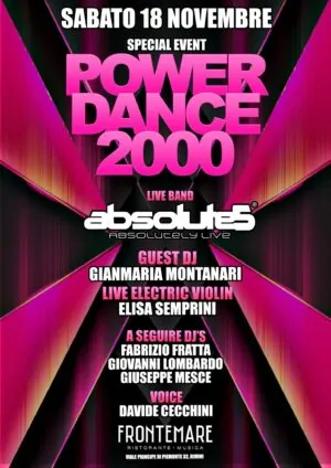 Power dance 2000 al Frontemare di Rimini