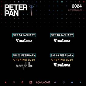 Clorophilla opening 2024 alla discoteca Peter Pan di Riccione