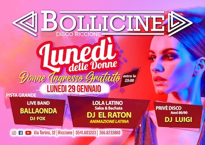Discoteca Bollicine Riccione Ballaonda live band