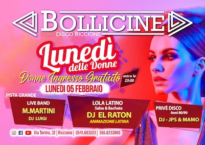 Discoteca Bollicine Riccione M Martini live band