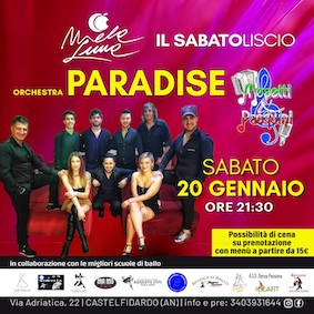Melaluna Castelfidardo orchestra Paradise