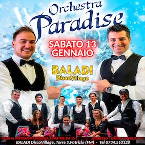 Orchestra Paradise al Baladì di Torre San Patrizio