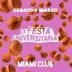 La festa universitaria alla Discoteca Miami Monsano