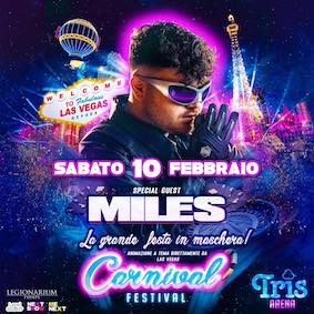 Miles alla Discoteca Tris Orciano di Pesaro