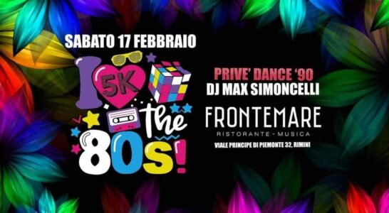 Musica anni 80 e 90 al Frontemare di Rimini