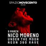 Nico Moreno alla Discoteca Spazio 900 di Roma