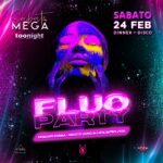 Ritorna il fluo party alla discoteca Megà di Pescara