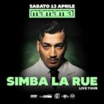 Simba La Rue live tour al Mamamia di Senigallia