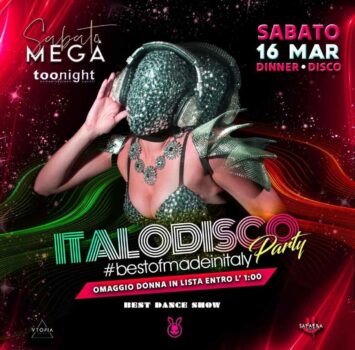 Italodisco party alla discoteca Megà di Pescara