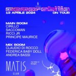 Discoteca Matis Bologna, Memorabilia on tour