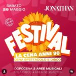 Festival di fine Maggio al Jonathan di San Benedetto