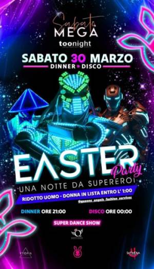 Easter party alla discoteca Megà di Pescara